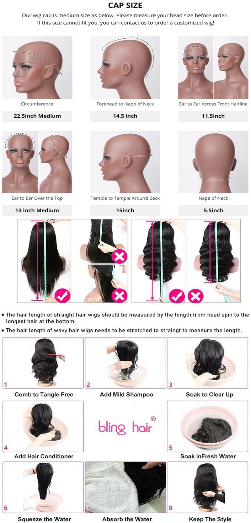 Bling Hair 30 32 Inch Orange Ginger 13X6 HD Lace Frontal Wigs 180 Density Body Wave 13X4 Lace Front Wig Human Hair Lace Frontal Wigs For Black Women