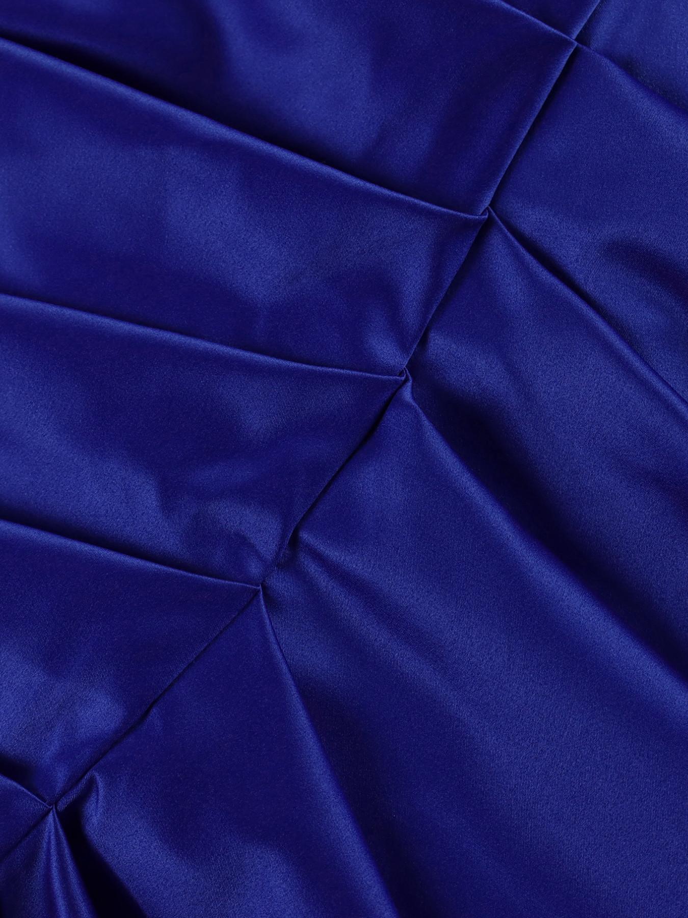 Parthea Backless Tie Split Thigh Solid color Bodycon,Cocktail Party Couple Date Holiday Dress