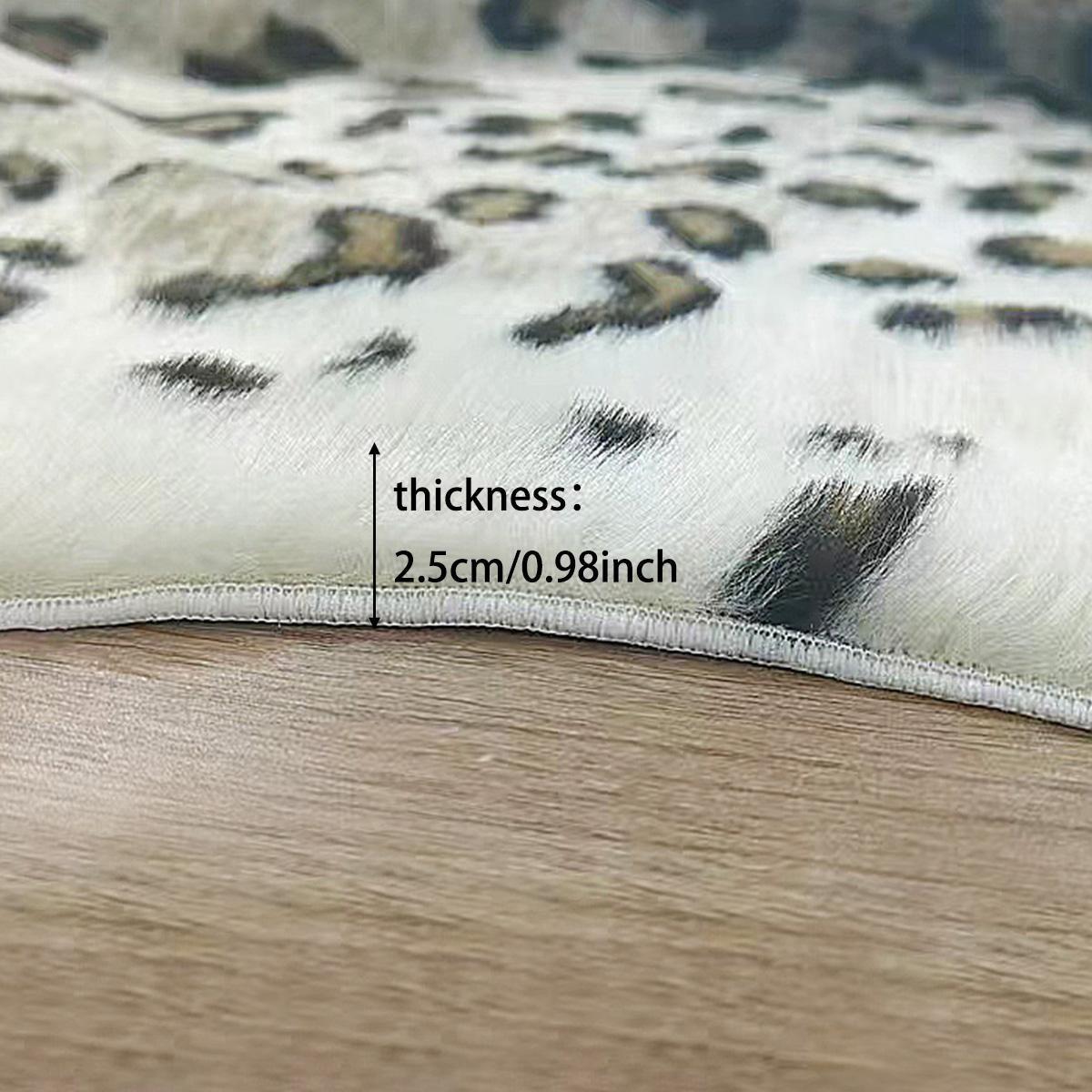 Vintage Natural Style Animal Skin Replica Tapestry, Light Leopard Pattern, Wall Decor for Study Room and Entrance Hall