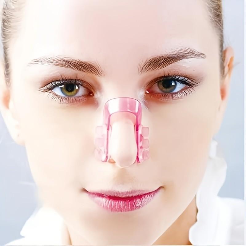 2-Pack Nose Shaper Clips, Nose Lifter & Slimming Tool, Pain-Free Nose Straightener, Beauty Accessories for Perfect Nose Shape, Slimmer Nose Profile