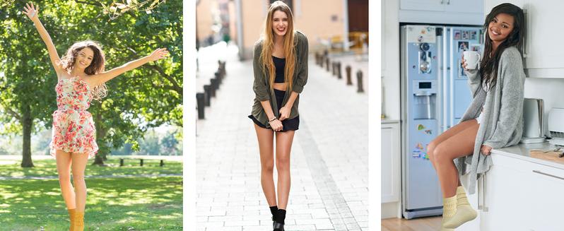 Crew Slouch Socks Women - Retro Scrunch Short Sock - Soft Solid Ankle Socks Size 5-11 Womenswear Fits Stretchy Comfort