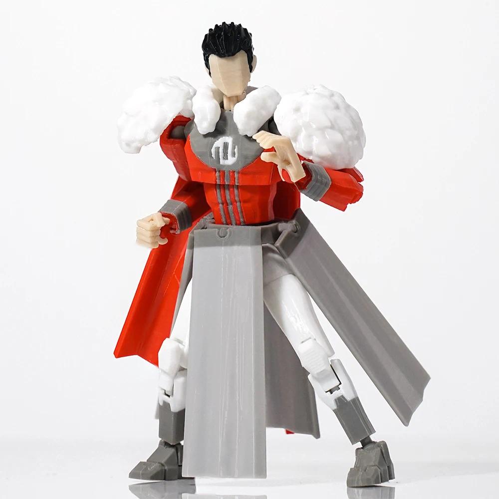 3D Printed Invincible Emperor Mark Toys Action Figures Anime Model Lucky Dummy 13 Superheroes Multi-Jointed Toy Ornaments Gift