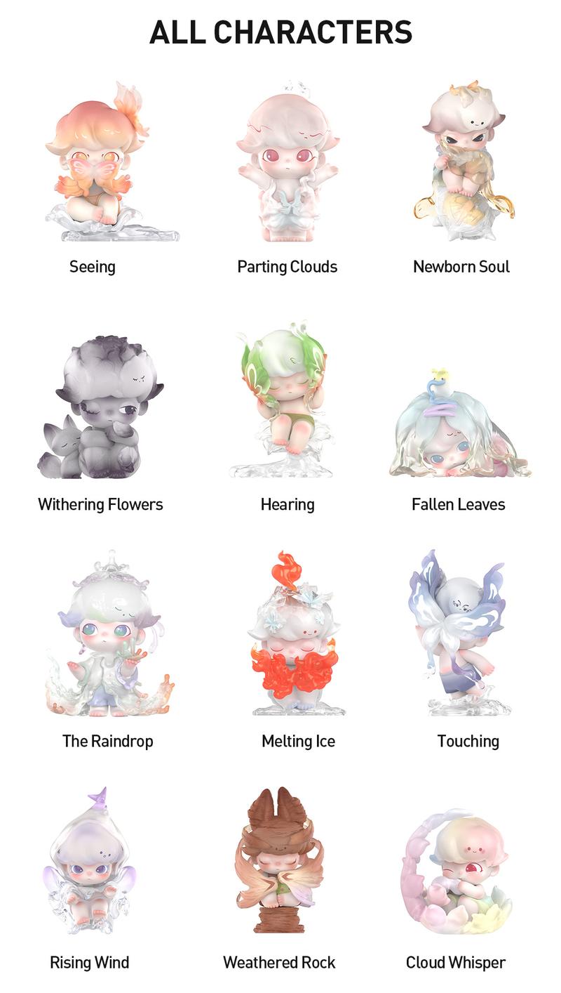 POP MART DIMOO Shapes in Nature Series Figures