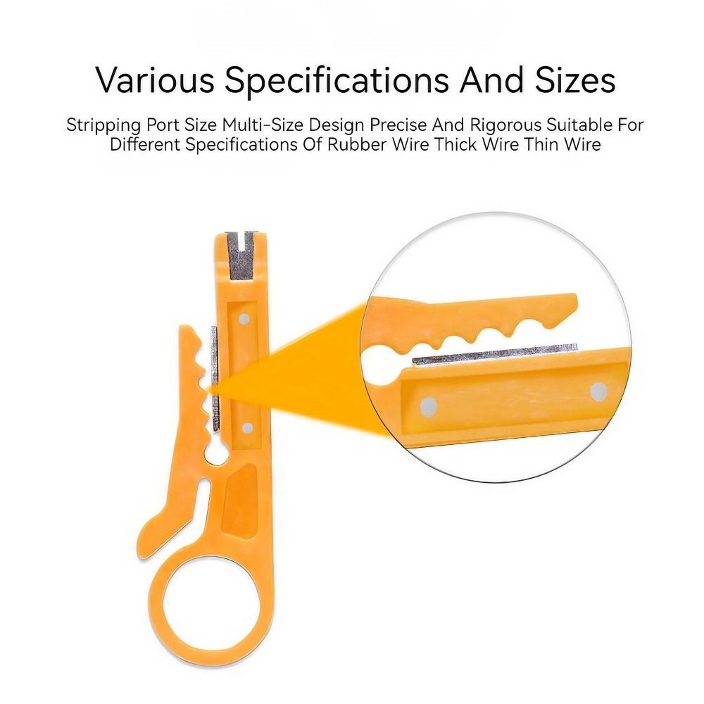 Multi-Function Cable Tool: Coax Crimper Stripper for RG59 RG6 RG7 RG11, Ethernet Cable CAT5 CAT6, Phone Line Repair Cutting Pliers