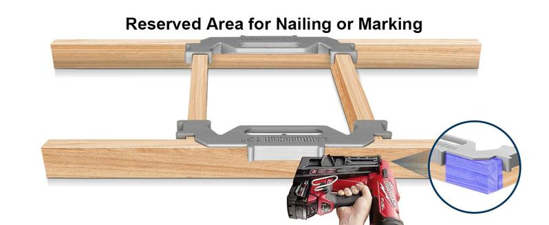 AltitudeCraft Precision Framing 16" Stud Spacer – Professional-Grade Aluminum Jig for Accuracy, Efficiency, and Precision in Carpentry & Construction Projects AltitudeCraft Precision Framing 16" Stud Spacer – Professional-Grade Aluminum Jig for Accuracy, Efficiency, and Precision in Carpentry & Construction Projects
