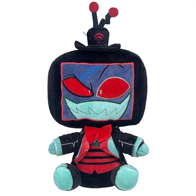 ！Cute Hazbin VOX Plush Toys Christmas* Game Hazbin Evil Boss Stuffed Doll Birthday Holiday Gifts Toys for Room Decoration.