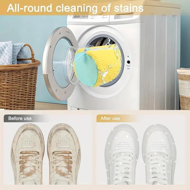 Shoe Washing Bag, Shoe Bag for Washing Machine, 2 Counts Reusable Shoe Laundry Bags for Sneakers, Shoe Protector Bags for All Types of Shoes, Mesh Laundry Bag, Laundry Tools & Accessories, Laundry Organizer, Laundry Products, Removable Washing Bags