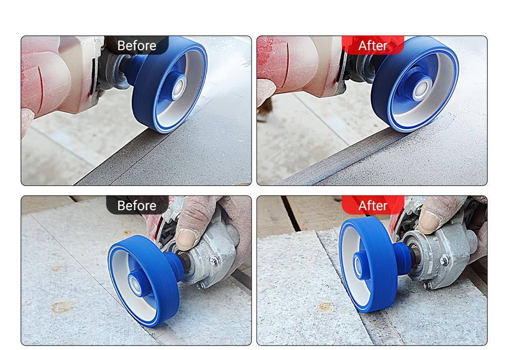 LOZLIN Diamond Flat Grinding Wheel - Stone Grooving Tool Accessories for Marble, Quartz & Countertops - 5/8-11 Angle Grinder Hardware