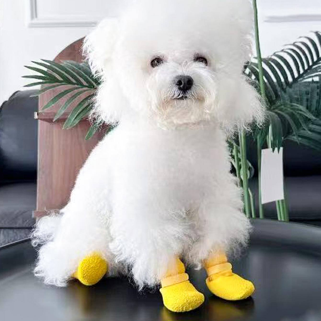 Non-Slip Dog Socks, Waterproof Soft Sole, Durable Breathable Pet Shoes, Universal Anti-Scratch Indoor Outdoor Dog Boots, Pet Supplies