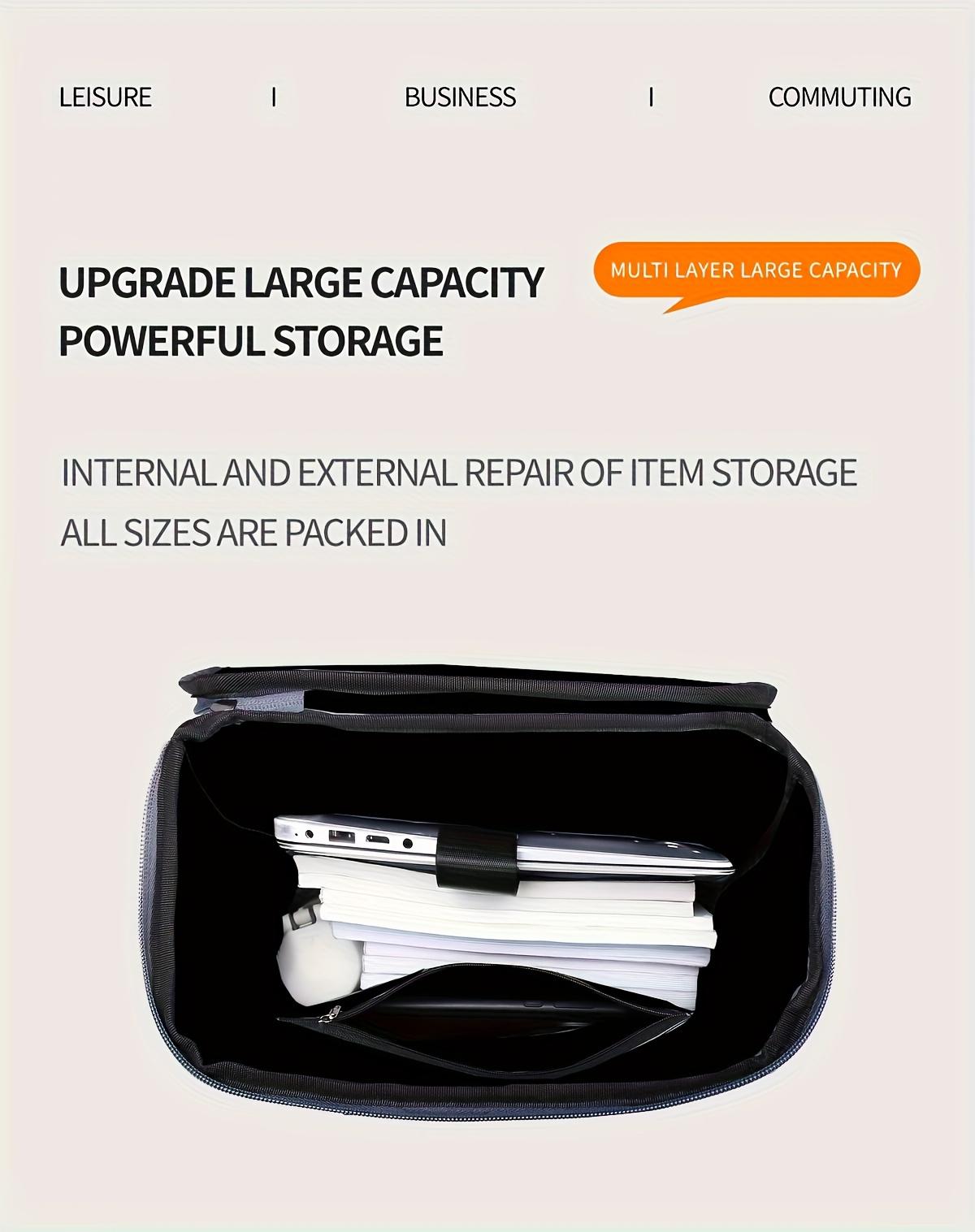 Classic Unisex Waterproof Backpack, Laptop Backpacks, Large Capacity Travel Bag, Comfortable Handbag with Handle, Fits 17.3 Inch Laptop, Ideal for Outdoor Adventures