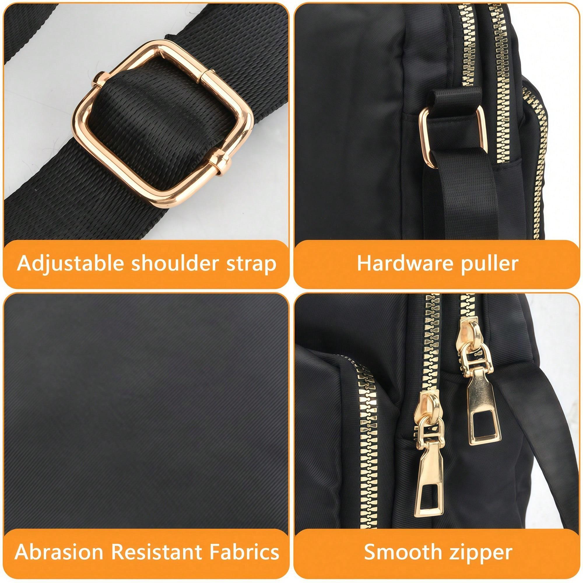Ladies' Mobile Wallet, Minimalist Black Shoulder Bag, Crossbody Bag, Storage Bag, Lightweight Business Bag, Mini Square Bag, new retro limited edition weekend outing for women elegant pu material stylish my purse collection fanny pack gang