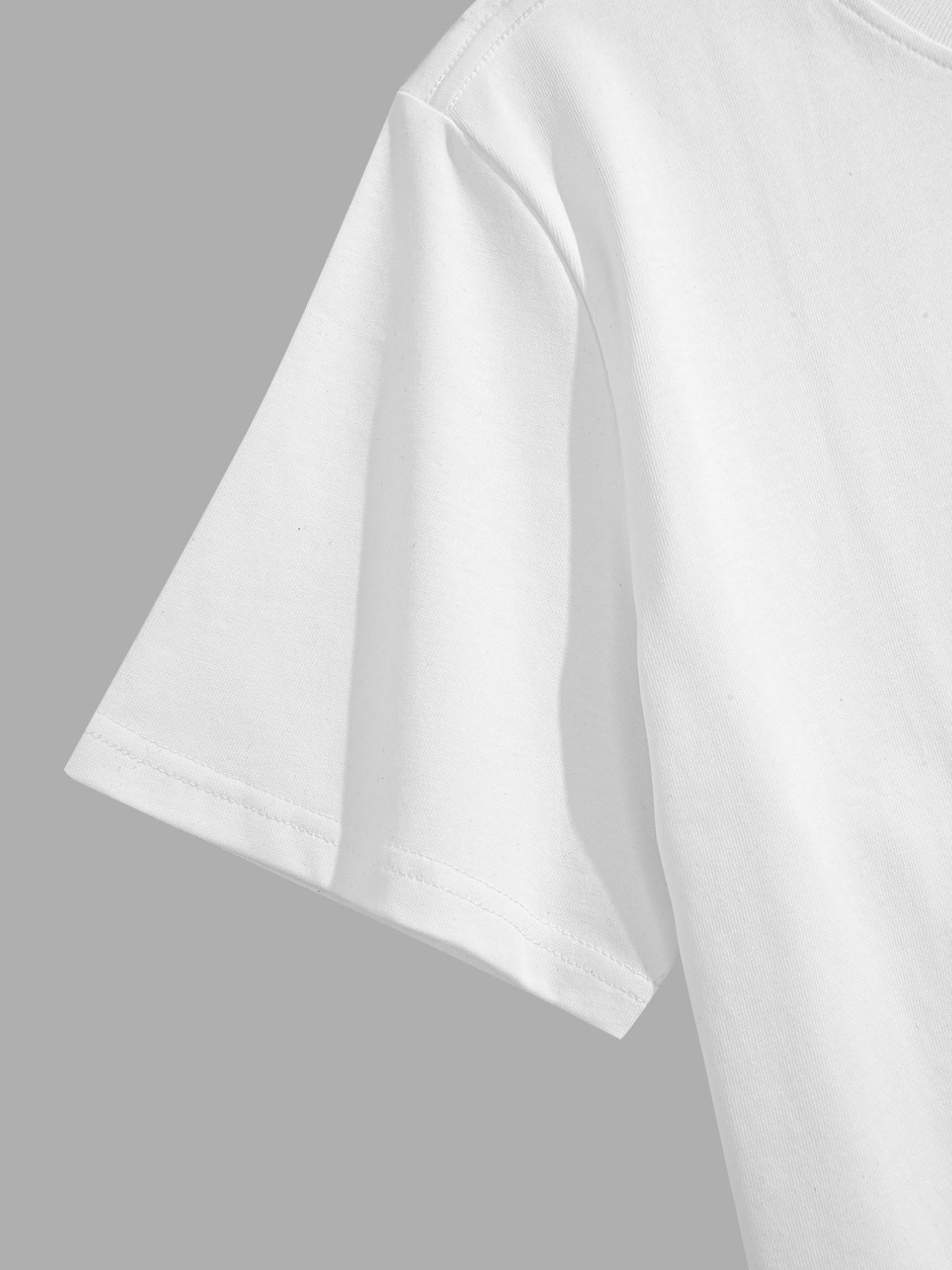 Cats Print T-Shirt, Unisex Streetwear Tee, Fun Humorous Design, Casual Home & Wear, Eye-Catching Fashion Top