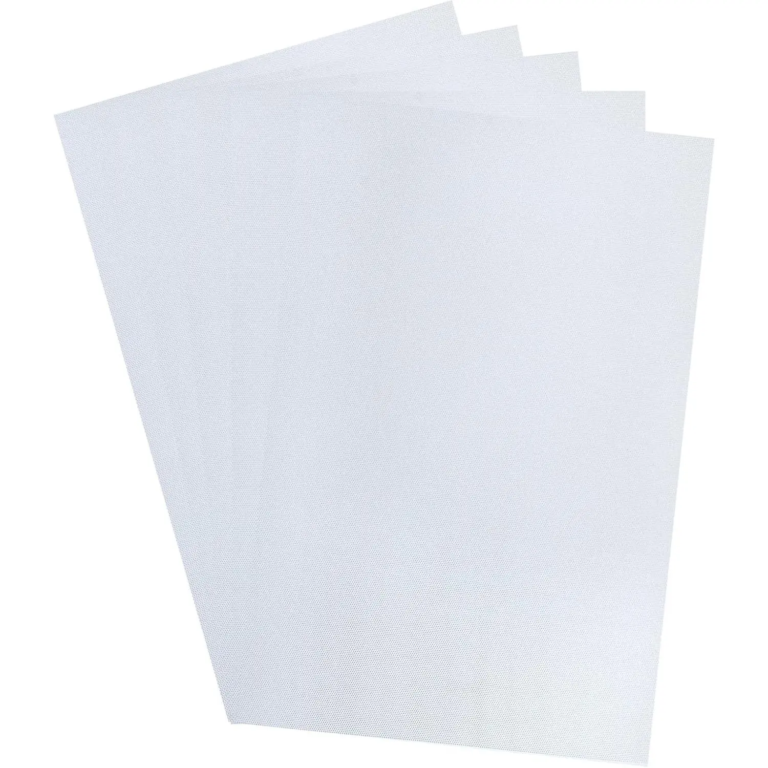 5 Sheets Premium White Fursuit Eyes Mesh - 0.5mm PVC Plastic Eye Mesh for Furry Cosplay, Therian Masks & DIY Crafting, Easy to Cut 11.8"x7.87" for Custom Designs