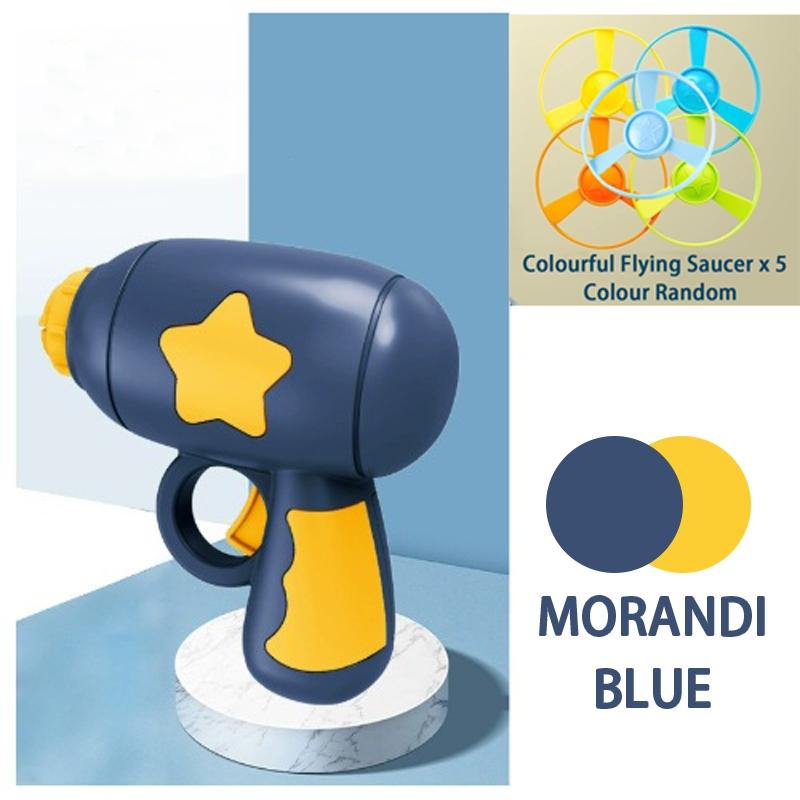 Interactive Flying Cat Toy Set, Includes 1 Light-Up Spinning Top & 5 Flying Propellers, Kitten Tracking Toy for Training & Chasing