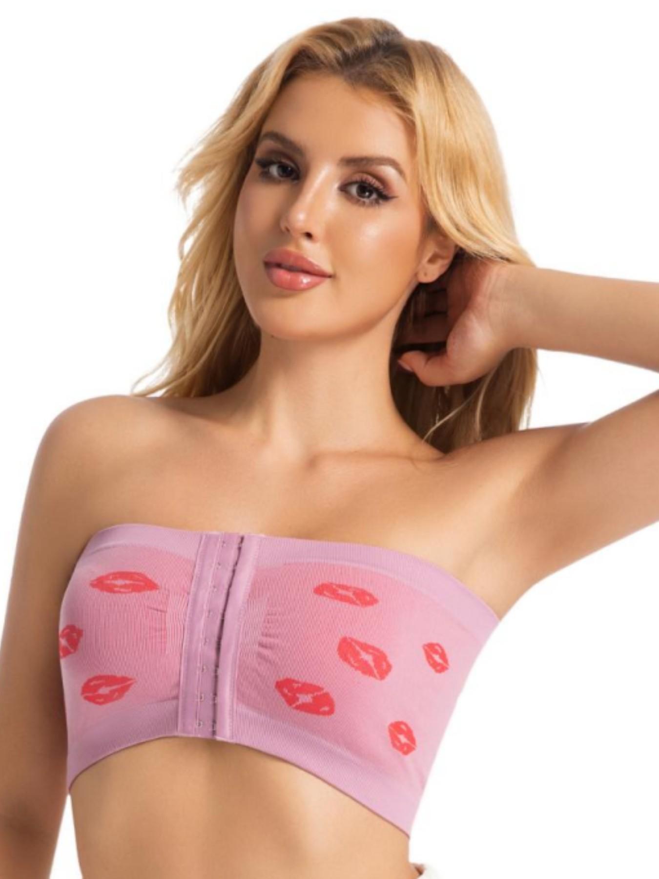 Beebloom Plus Size Strapless tube top, Non-slip, Supportive, Side breast shaping, Breathable, Summer essential