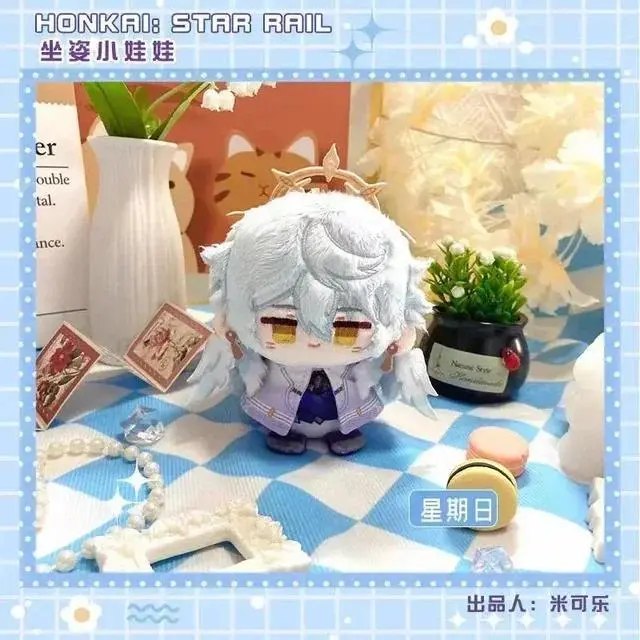 10cm New Sunday Game Honkai: Star Rail Plush Blade Kafka Bailu Herta Plush Cotton Dolls Toys for Kids Bag Pendant Keychain Gifts