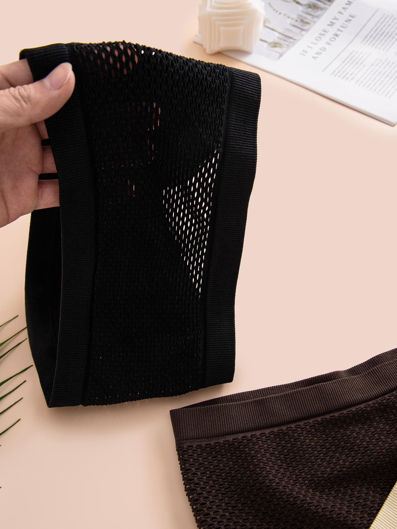 Women's Ruched Wireless Bandeau Bra, Breathable Comfy Bra, Minimalist Hollow Out Push Up Lingerie Top, Strapless Bra, Underwear, Bralette Lingerie for Women, Bras for Women, Lingerie for All Seasons