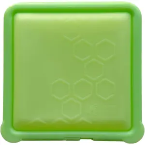 SoftShell    Storage Container - Clamshell Snap-Close Design, No Lost , Easy to Clean, Compact for Travel, Meal Prep, Microwave Freezer and Dishwasher Safe