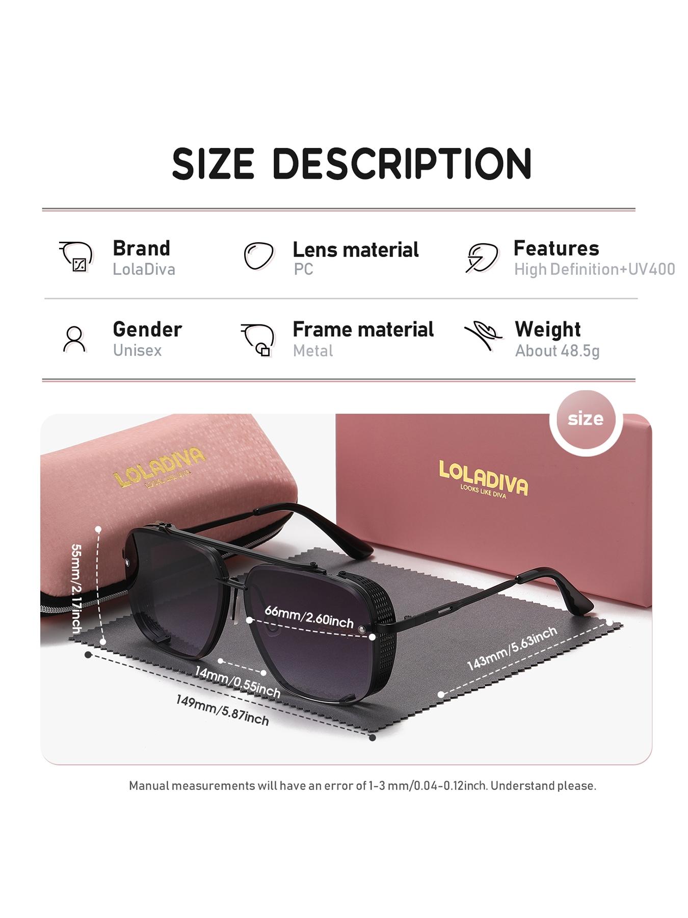 Unisex Plain Color Sunglasses, Lightweight Durable Sunglasses, Trendy Casual Sunglasses for Everyday Use, Fashion Accessories for Outdoor Activities