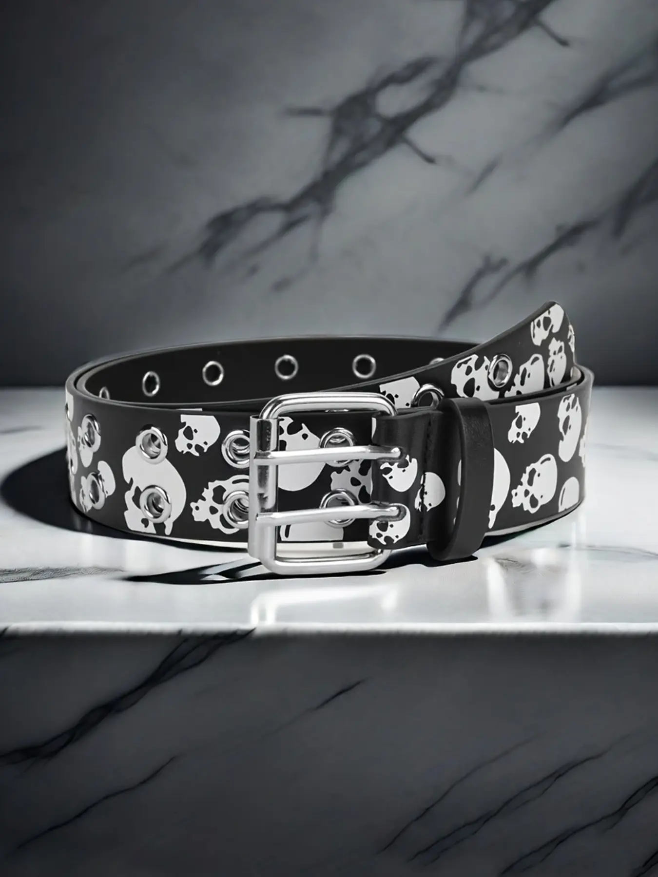 Halloween Spider Web PU Leather Belt, Options, Cosplay Costume Accessory, Party Role Play Daily Wear