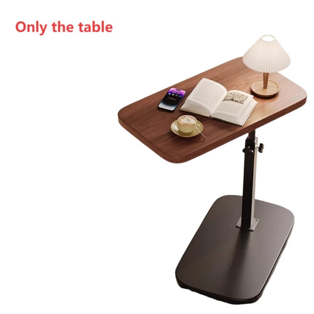 Height-adjustable desk featuring a 360° swivel tabletop, sturdy legs and a stable surface — this space-saving compact desk is ideal for home offices, gaming, living rooms and bedside use. It can support the weight of laptops, books and snacks,