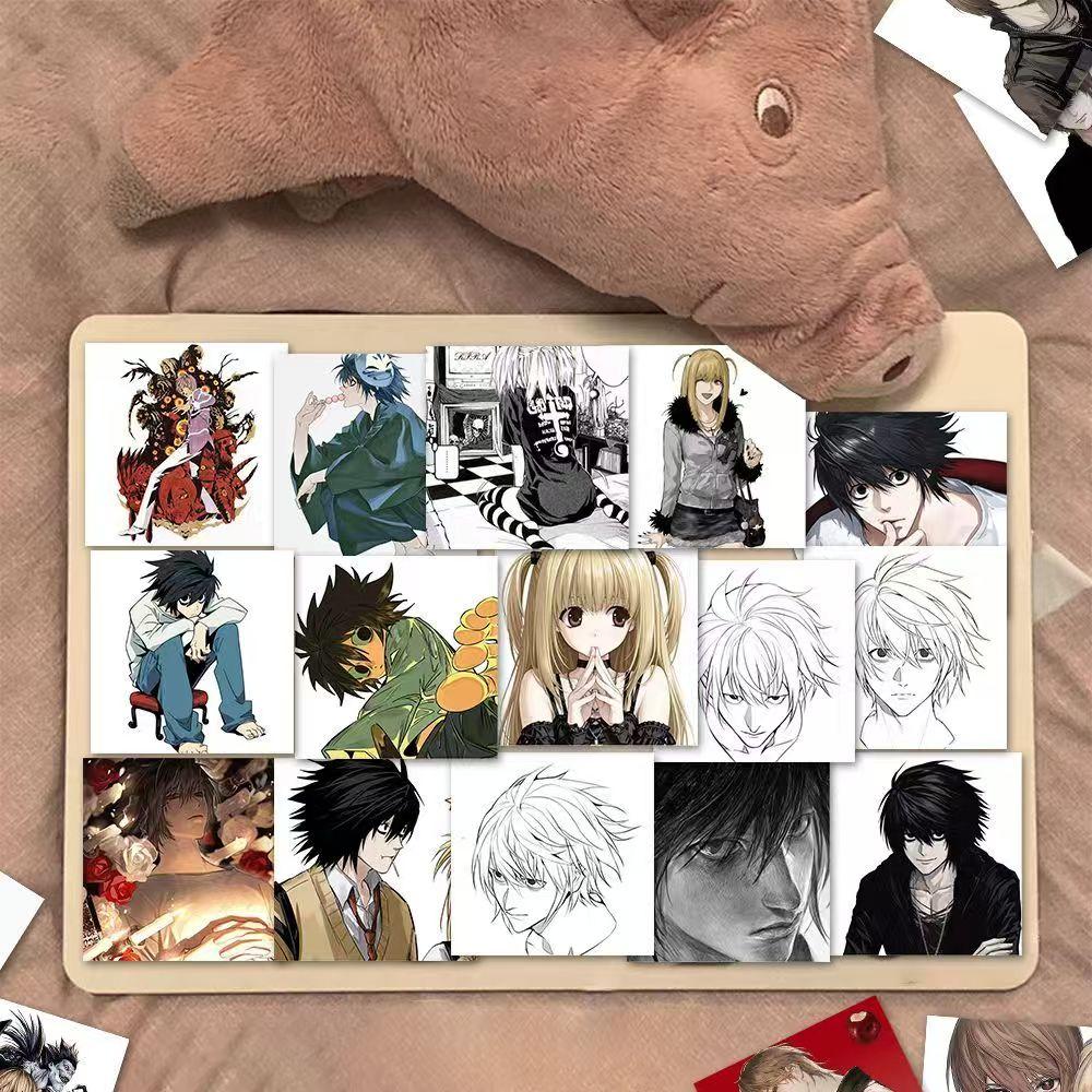 Death Note Anime Character Stickers Set, 54 Pieces for Cars Water Cups ...
