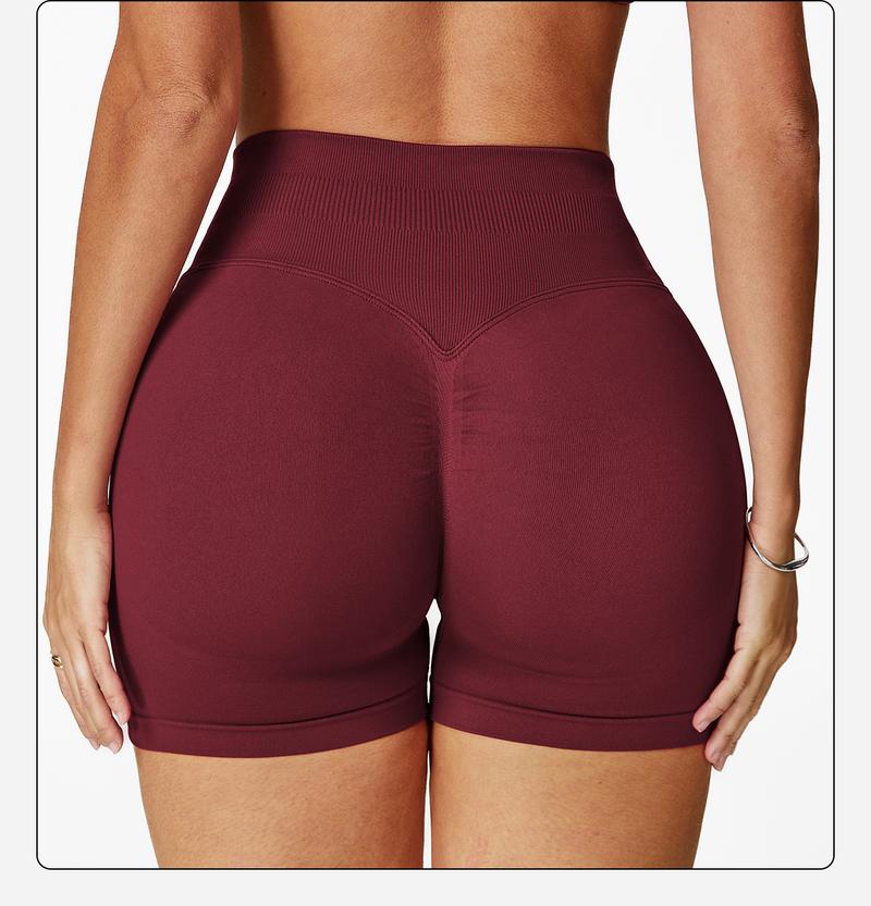 Women's High Waist Sports Shorts, Breathable Comfortable High Stretch Skinny Shorts, Gym Shorts, Ladies Sportswear for Indoor Outdoor Wear, Workout Clothes, Athletic Shorts, Activewear