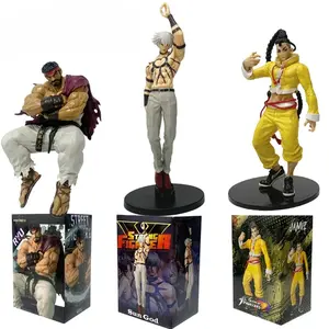26cm The king of fighters Classic Game Figure Orochi Action Figure Street Fighter Chun-Li/Ryu Anime Figurine PVC Collection Toys