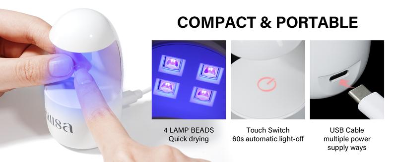 AILLSA Gel Nail Kit Short Square Acrylic Nail Tips 240pcs with 2In1 Nail Glue Base Coat Nail Dehyrator UV Light Jelly Gel Polish Top Coat Nail Tools for Beginner DIY at Home Nail Care Manicure Comfort Cutics gelx Nail birthday gifts dealsforyoudays