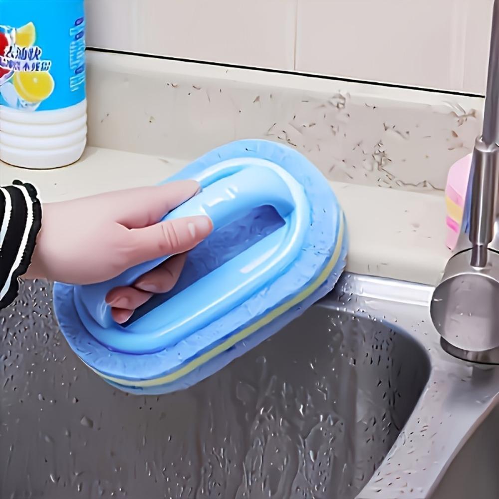Magic cleaning sponge for kitchen and bathroom - suitable for glass, walls, toilets, and ceramics - ideal for indoor and outdoor use, including gardens and swimming pools Scratch Free Sponges