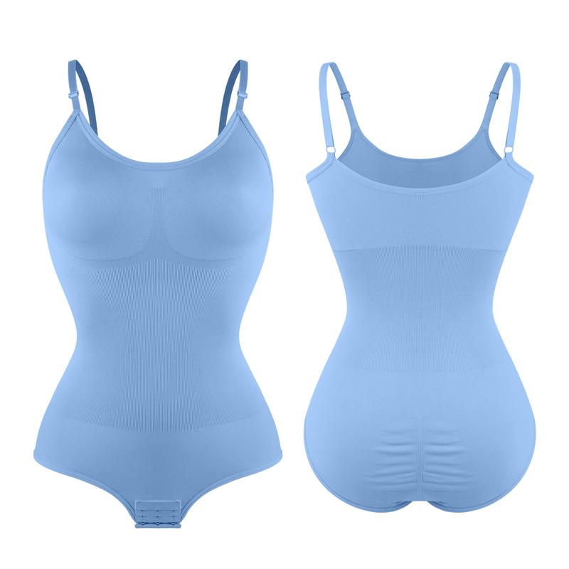 Shapewear for Women Butt Lifter Bodysuit Tummy Control One-Piece Tummy Tucking Bodysuit Shapewear Womenswear Comfort Spaghetti Strap Hip Snatched Underwear Basic Minimalist