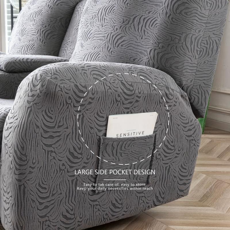 Recliner Loveseat Cover with Center Console, 2 Seater Leopard Sofa Slipcover with Pockets, Washable Stretch Furniture Protector #TikTokShopHolidayHaul Recliner Loveseat Cover with Center Console, 2 Seater Leopard Sofa Slipcover with Pockets, Washable Stretch Furniture Protector #TikTokShopHolidayHaul