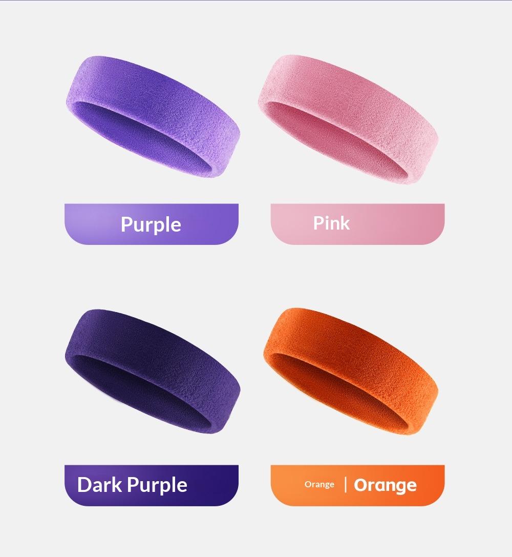 Unisex Sport Sweatband, Quick-Dry Anti-Slip Design, High Elasticity, Ideal for Gym Yoga Running Basketball, Outdoor Activities