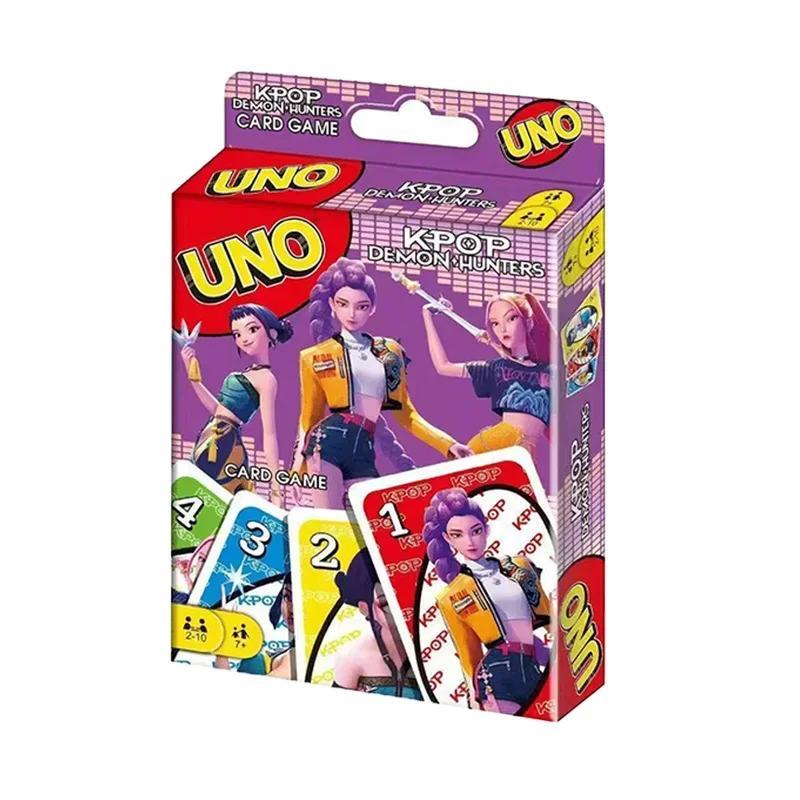 Inspired Kpop Uno Card Game Set, Suitable for Kids Teens Adults, Family Friendly Desktop Game, Fun Poker Cards, Birthday Gift Toy Entertainment