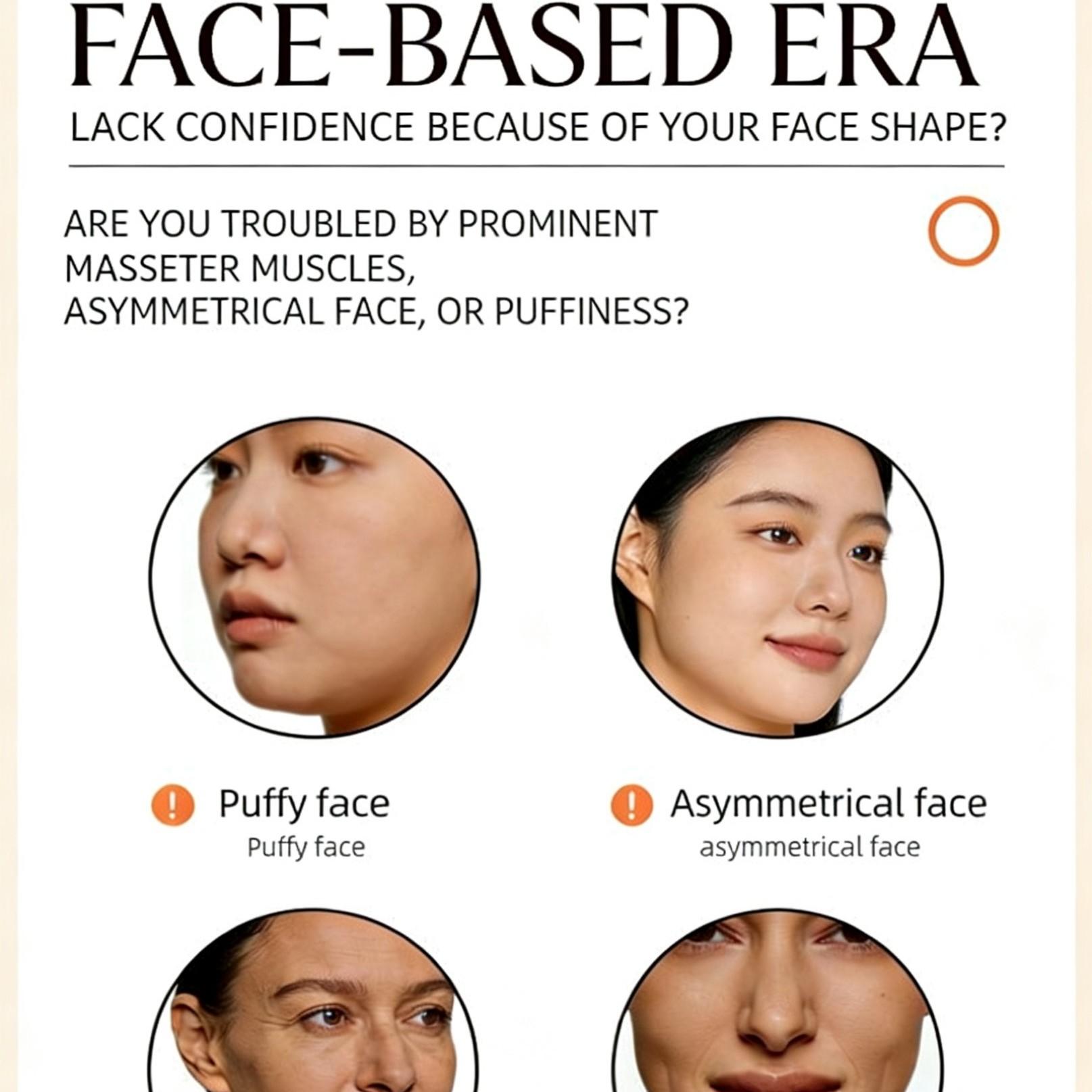 High-End Facial Lifting Bandage, Face Shaping Strap, Double Chin Improvement, Lift Mask, Skin Care Accessory