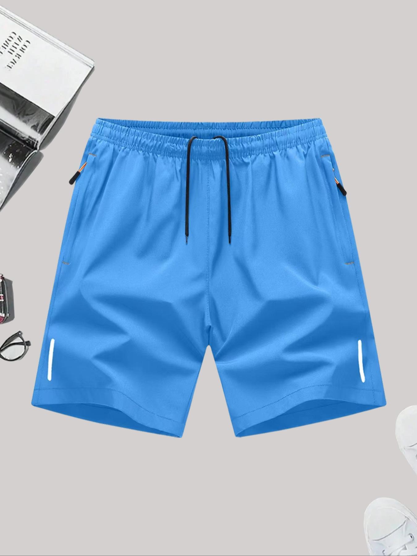 Men's Casual Sports Shorts, Quick-Drying Running Fitness Training Breathable Fashion Printed Knee Length Pants