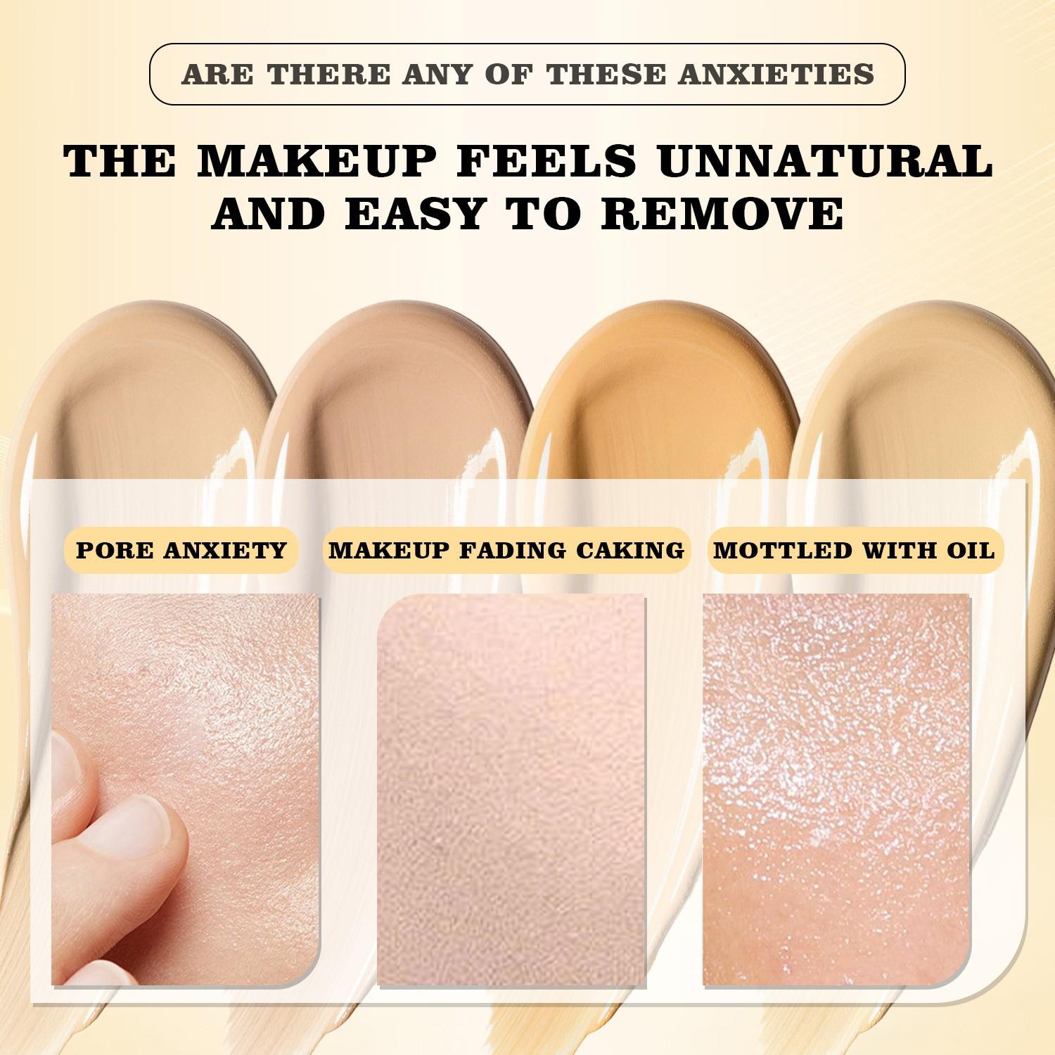 2-In-1 Concealer and Bb Cream, Moisturizing, Long-Lasting, Matte Finish, Suitable for All Skin Types, Ideal Gift for Women