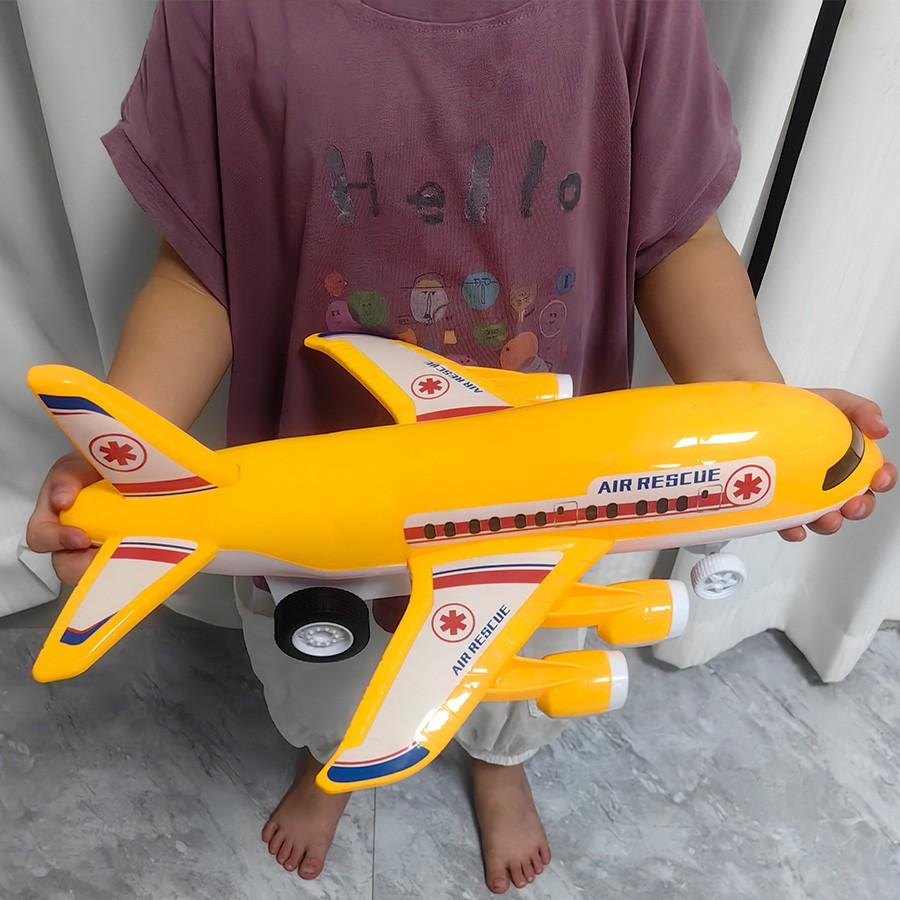 Large Airplane Toy Model, Inertial Plane Toy for Kids, Perfect Gift for Boys and Girls, Ideal Christmas and New Year Present
