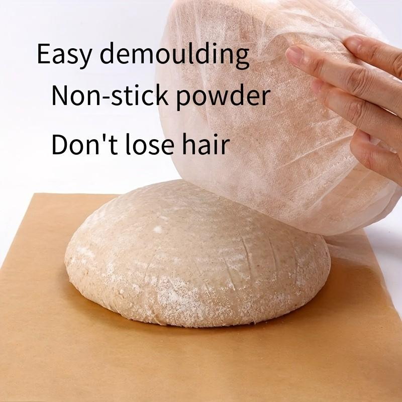 Bread Fermentation Cloth Set, Non-woven Material Moisturizing and Heat Retaining Non-stick Dough, Disposable Use Convenient, Clean and Fast, Suitable for Dough Baking. This product is a cloth set, does not include a fermentation basket