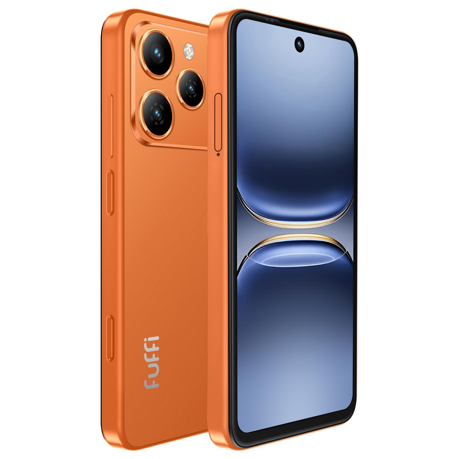 Fuffi M17 Pro Mini Smartphone - 5.36-Inch HD Screen, 4GB RAM 32GB ROM, Quad-Core Processor, Fingerprint Sensor, 4G Dual SIM, 2500 mAh Battery - Integrated Metal Frame with Phone Lanyard & Protective Case