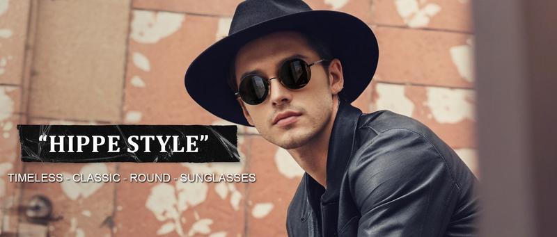 KALIYADI Black Retro Sunnies PolarizedSunglasses UV  400 Metallic Texture Retro Fashion for Women Men (S36)