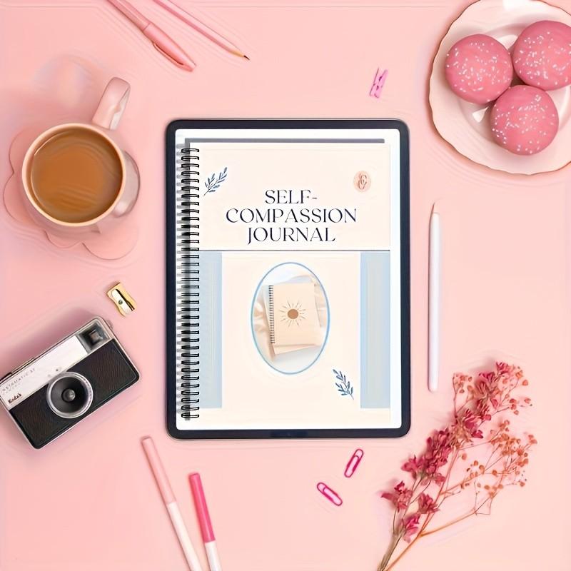 Self-Care Journal for Mindfulness & Emotional Healing, Cbt Practice, Gratitude Record, Positive Affirmations, Stress Relief Diary