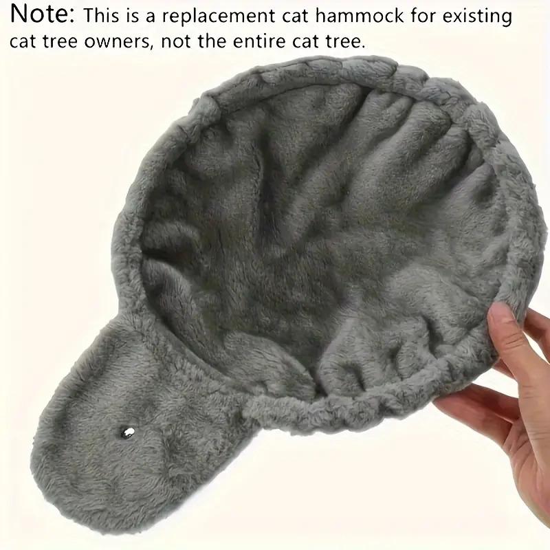 Cat Hammock Bed Replacement, Suitable for Cat Climbing Frame, Space-Saving Design for Small Spaces, Apartments, Dorms