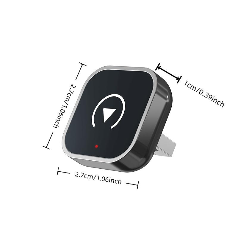 2026 Wireless Carplay Adapter for Android & Other Models, Quick Connection, No Delay, Hands-Free Calling, Suitable for 2016+ Wired Vehicles, Wireless Carplay Dongle