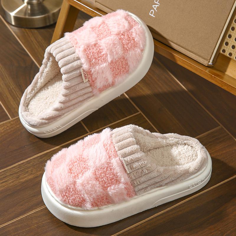 Women's Fuzzy Memory Foam Slippers Warm Cotton Soft Lightweight House Indoor Shoes Footwear Flipflop Slide Parent Girl Women's Fuzzy Memory Foam Slippers Warm Cotton Soft Lightweight House Indoor Shoes Footwear Flipflop Slide Parent Girl