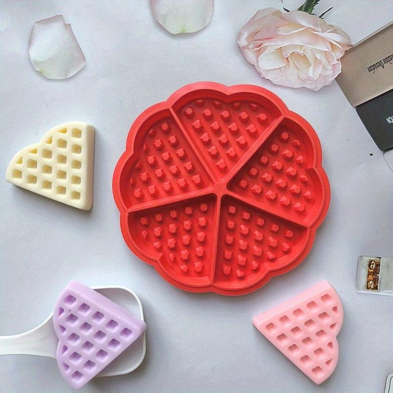 Easy Release Waffle Silicone Mold - Perfect for Baking Lattice Biscuits and More