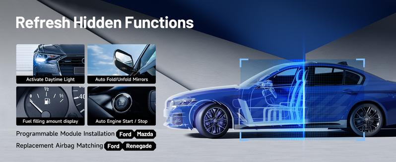 TOPDON Phoenix Nano, Bidirectional Scan Tool, ECU Coding Tool, FCA AutoAuth, CAN FD/DoIP Protocols, 32+ Special Functions, Full System Diagnostic, Free Updates for 2 Years