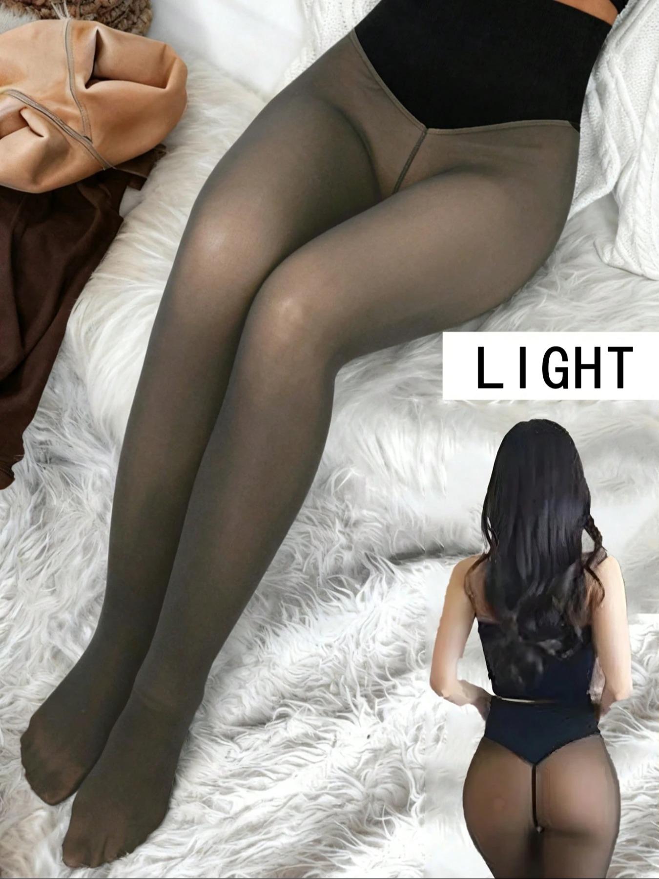 Women's Fleece Lined Sports Tight Leggings, Original Magic Fleece Inner Pants, High Waisted Legging, Multiple Sizes Available, Comfortable and Warm, Athletic Leggings, Fitness Leggings