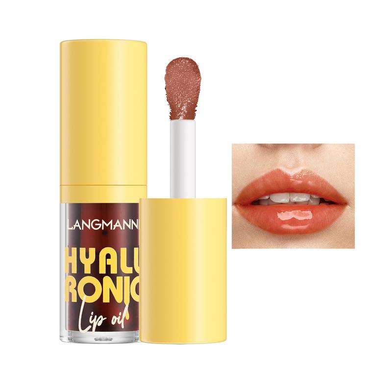 Hyaluronic Acid Lip Butter Balm, Lip Tint Balm, Moisturizing & Hydrating Lip Glaze Stick, Lip Care Products for Daily Use, Lip Treatment, Lip Oil Stick, Lip Shiner Lip Plumper Gloss, Glossy Lip Moisturizer Gloss