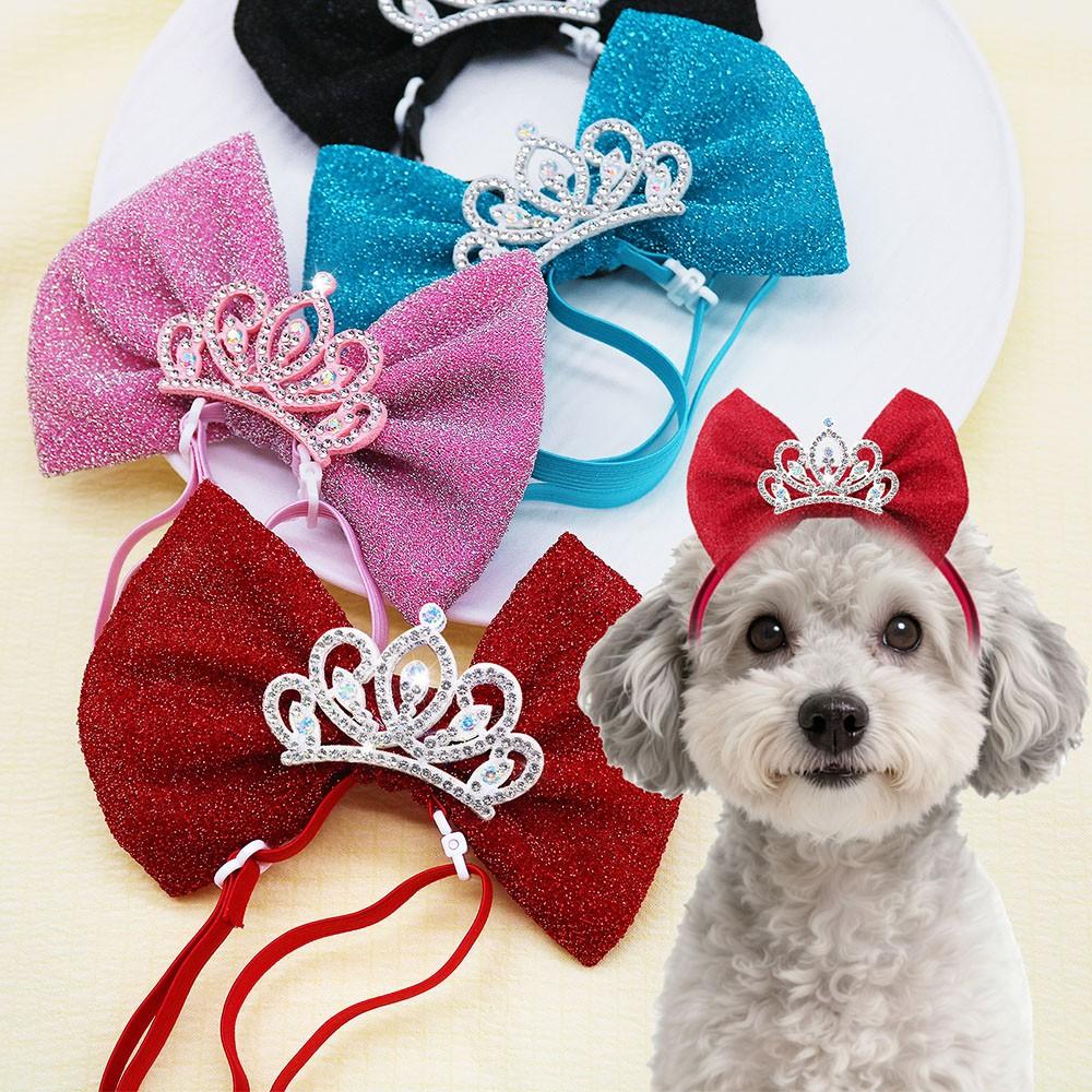 1pc Crown Cute Dog Adjustable Pet Headband, Suitable for Small Medium Pets, Perfect for Photography Daily Beauty, Adorable Design